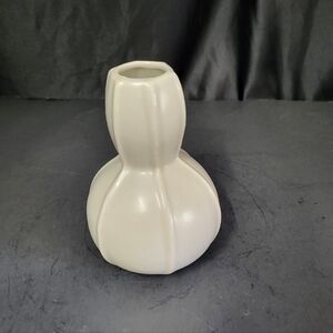 Mid Century Modern Ceramica Ironstone Gray Vase Vertical